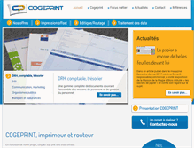 Tablet Screenshot of cogeprint.fr
